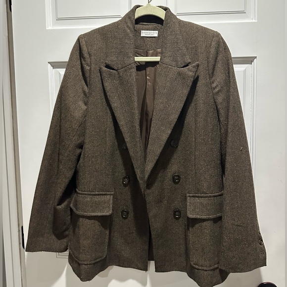 Wool blend blazer - Picture 1 of 4